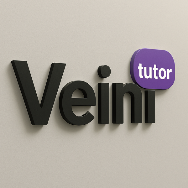 VeiniTutor - Online tutoring web application screenshot